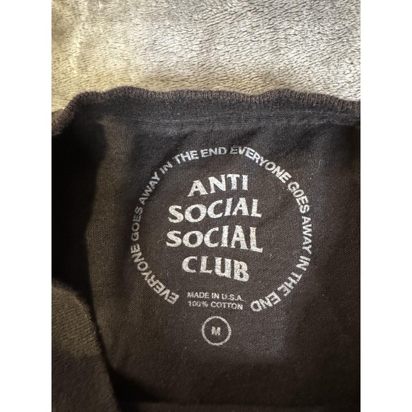 Anti Social Social Club Martha Stewart Shirt Mens Medium Black Graphic Art USA - Picture 3 of 10